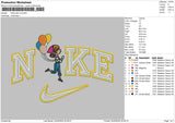 Nike Ellie V2 Embroidery File 6 sizes