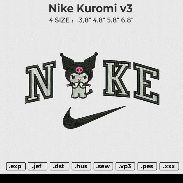 Nike Kuromi v3 Embroidery