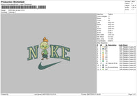 Nike Little Chicken Embroidery File 6 sizes