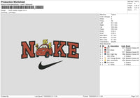 Nike Maddy Mc Embroidery File 6 sizes