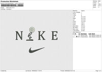 Nike pixar Embroidery