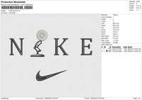 Nike pixar Embroidery