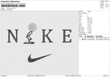 Nike pixar Embroidery