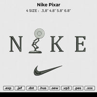 Nike pixar Embroidery