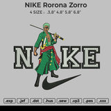 Nike Rorona Zorro Embroidery