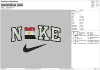 Nike Egypt Embroidery