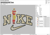 Nike Player 97 Embroidery File 6 sizes