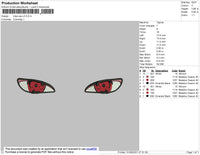 Ninja Eye V3 Embroidery