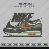 Nike Air Max Embroidery