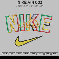 Nike Air 002 Embroidery