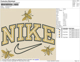 Nike Bee Embroidery