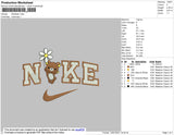 Nike Bear Embroidery