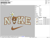 Nike Bear Embroidery