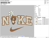 Nike Bear Embroidery