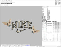 Nike Dogs Embroidery