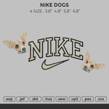 Nike Dogs Embroidery