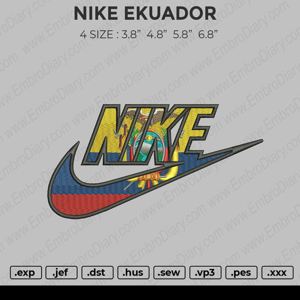 Nike Ekuador Embroidery