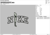 Nike Knife Jason Embroidery