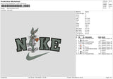 Nike Bunny02 Embroidery File 6 sizes