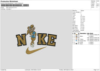 Nike Lola02 Embroidery File 6 sizes