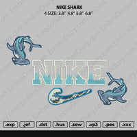 Nike Shark Embroidery