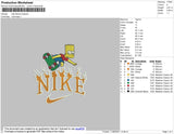 Nike Flame Bart Simpson