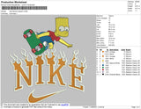 Nike Flame Bart Simpson