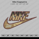 Nike Kageyama Embroidery