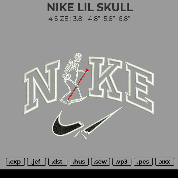 Nike Lil Skull Embroidery