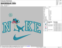 Nike Lizard Embroidery