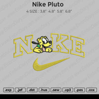 Nike Pluto Embroidery