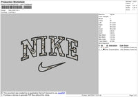 Nike Pattern Embroidery