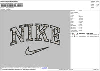 Nike Pattern Embroidery