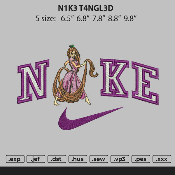 Nike Tangled Embroidery