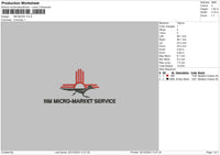 Nm Micro Embroidery File 6 sizes