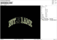 Notredame Embroidery