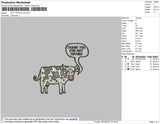 NOT TIPPING COW