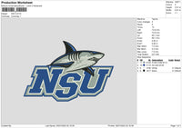 Nsu Embroidery File 6 sizes