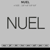 NUEL Embroidery