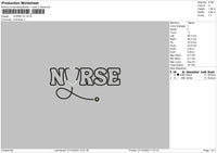 Nurse V5 Embroidery File 6 sizes