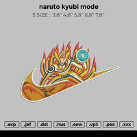 naruto kyubi mode