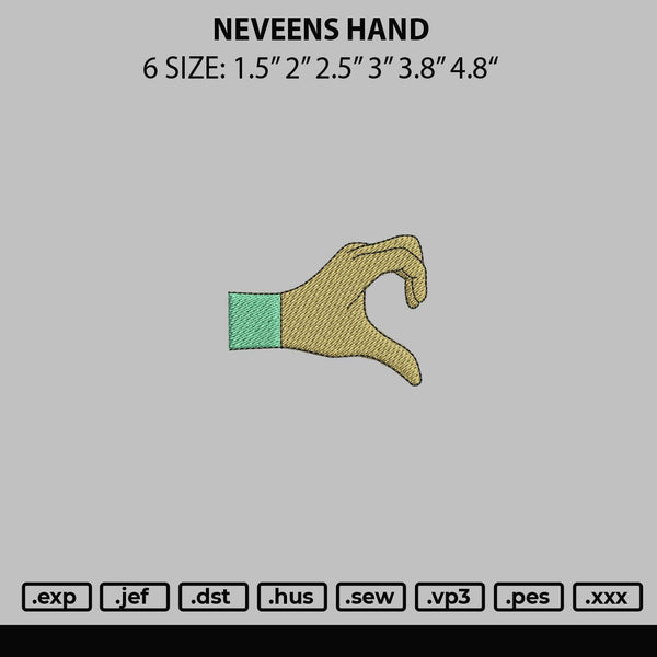 Naveens Hand Embroidery File 6 sizes