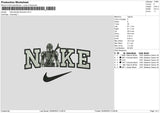 Nike Bandai Sw Embroidery File 6 sizes