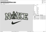 Nike Bandai Sw Embroidery File 6 sizes