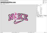 Nike Boots Embroidery File 6 sizes