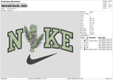 Nike Bouqet Embroidery File 6 sizes