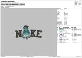 Nike Emily Embroidery File 6 sizes