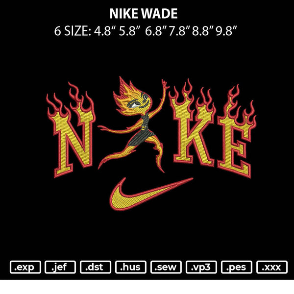 Nike Ember Embroidery File 6 sizes