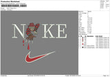 Nike Freddy 2610 Embroidery File 6 sizes