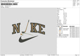 Nike Stick 02 Embroidery File 6 Sizes